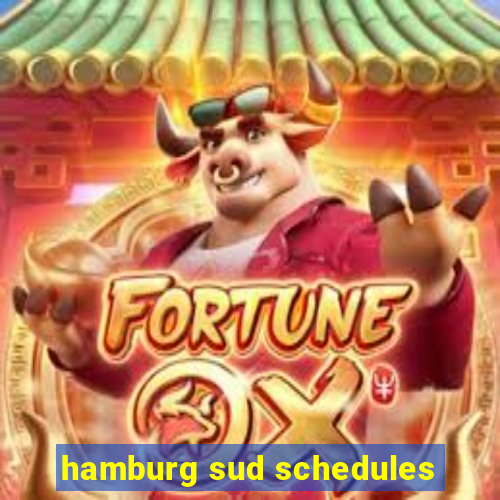 hamburg sud schedules